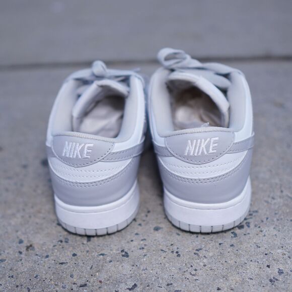Nike Dunk Low Grey Fog White Leather Sneakers DD1391-100 Women’s 7.5 - Picture 6 of 11